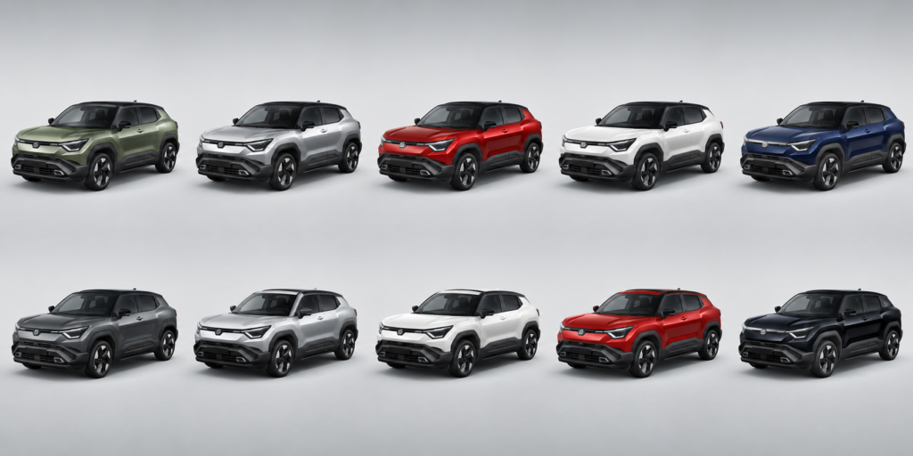 maruti suzuki grand e vitara colours 