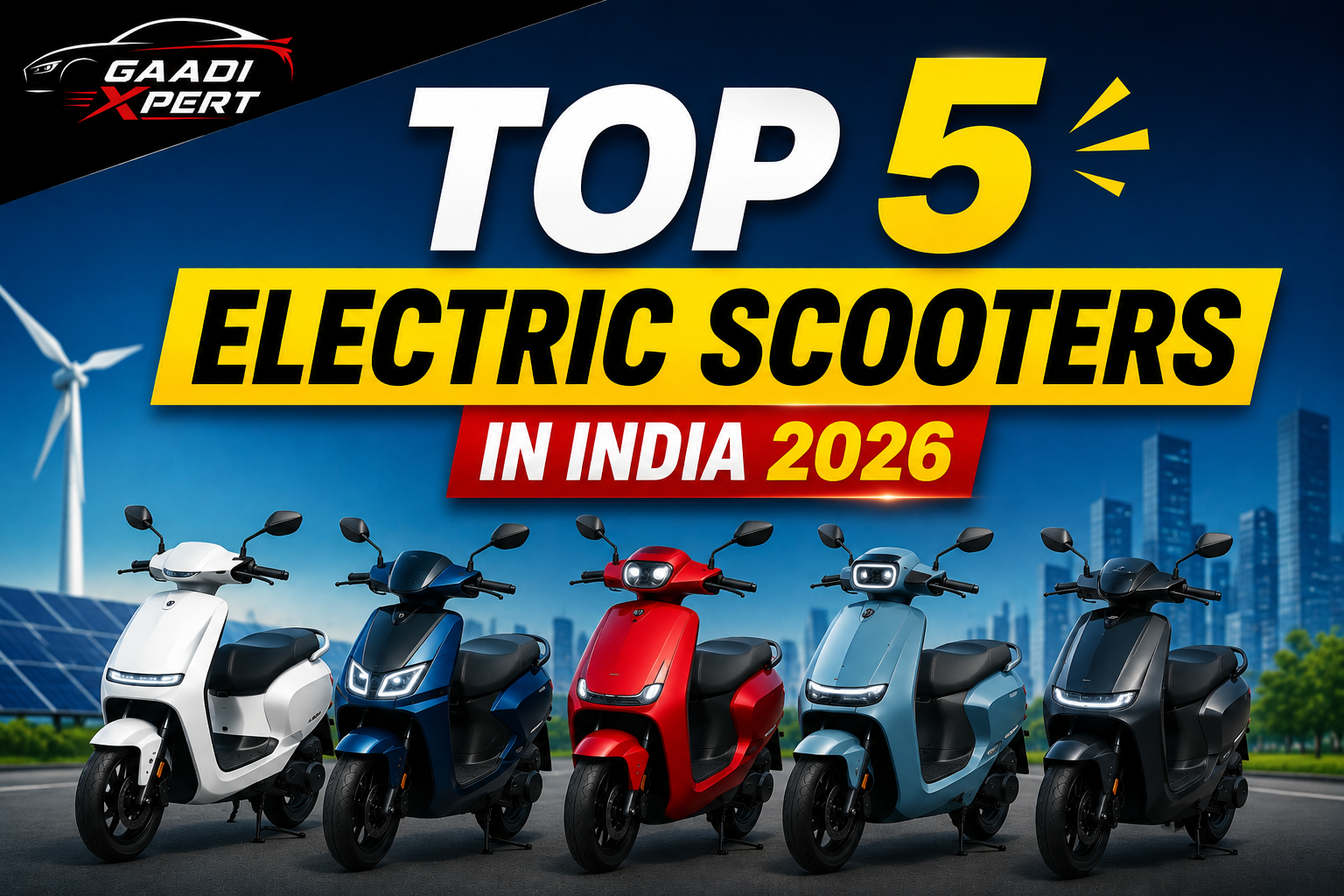 Top 5 Electric Scooters in India