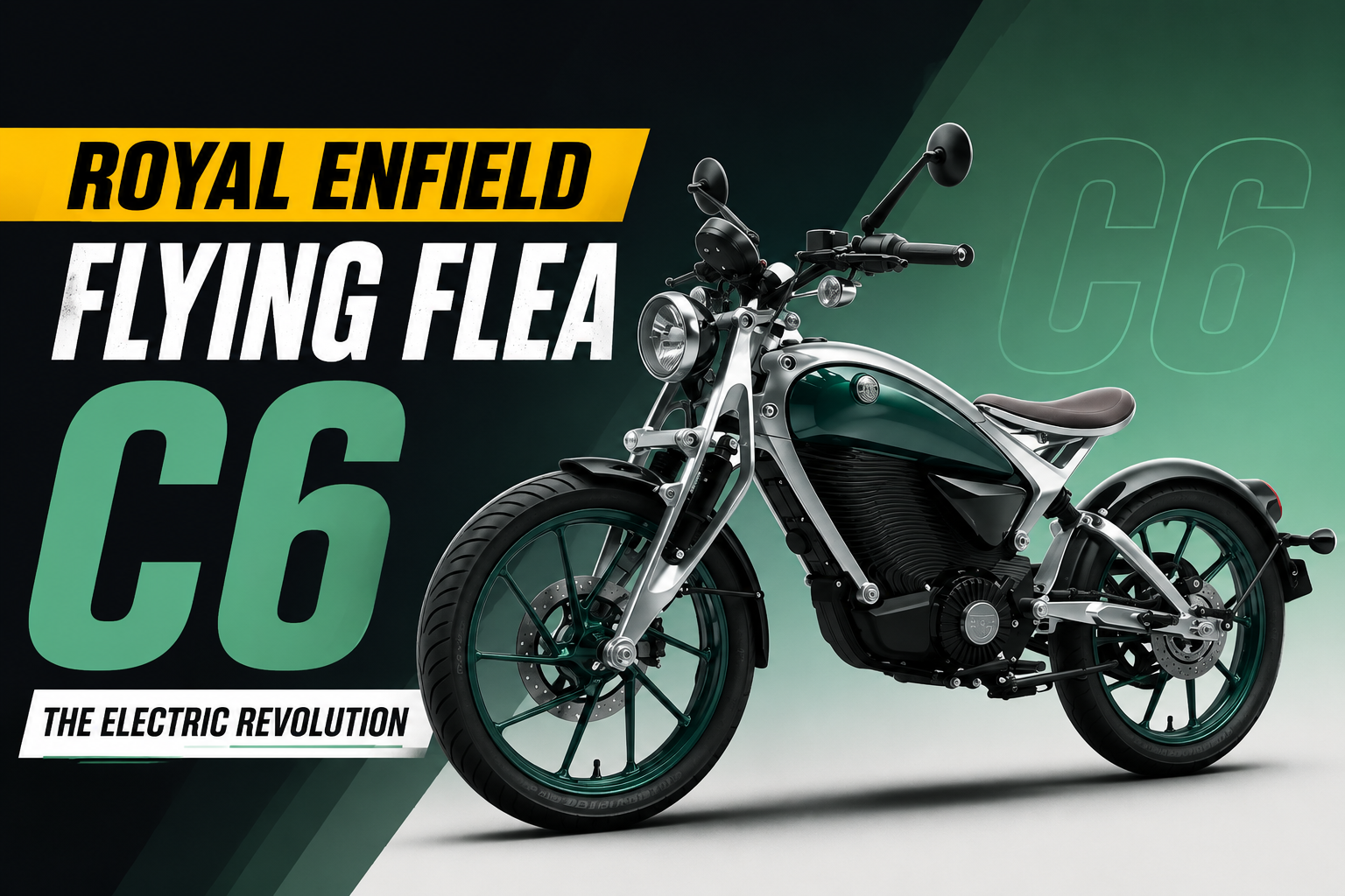 Royal Enfield Flying Flea C6 Electric Bike