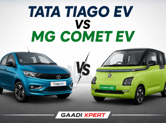 Tata Tiago EV VS MG Comet EV
