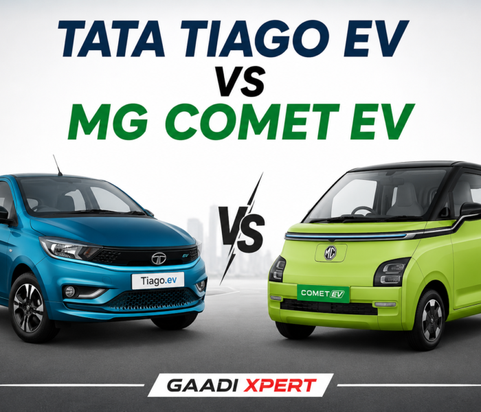 Tata Tiago EV VS MG Comet EV