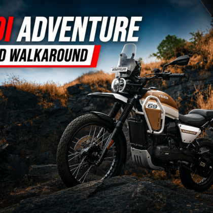 yezdi adventure 2026 detailed walkaround adventure motorcycle