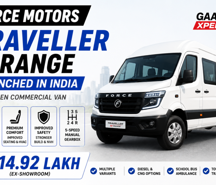 Force Motors Traveller N-Range commercial van launched in India with new design and upgraded features