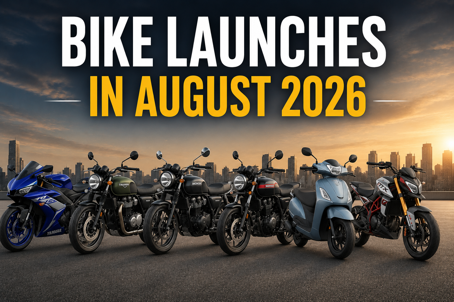 Bike Launches in August 2026