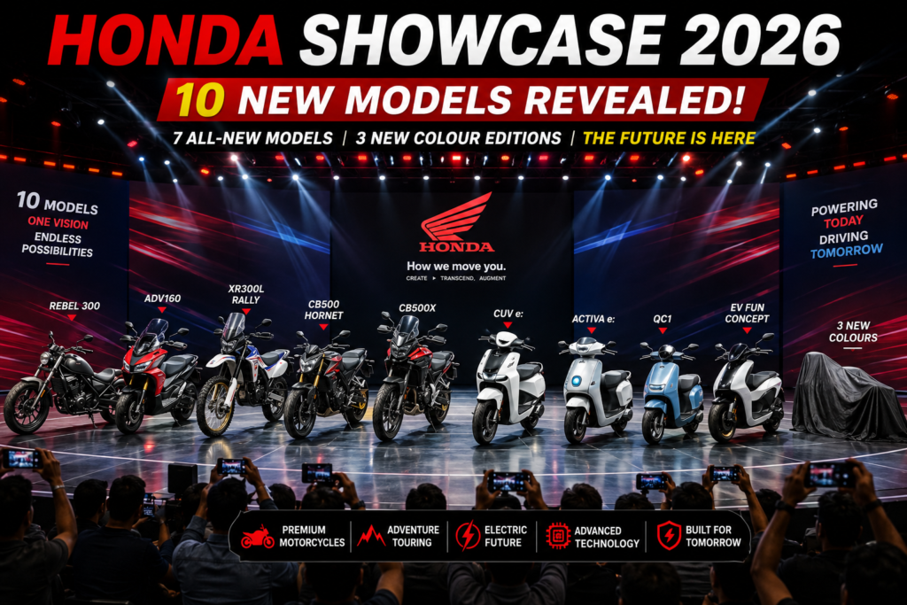 honda showcase 2026