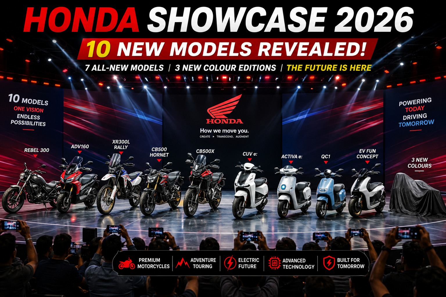 honda showcase 2026