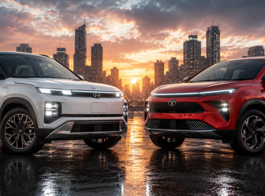 Hyundai Creta Electric vs Tata Curvv EV