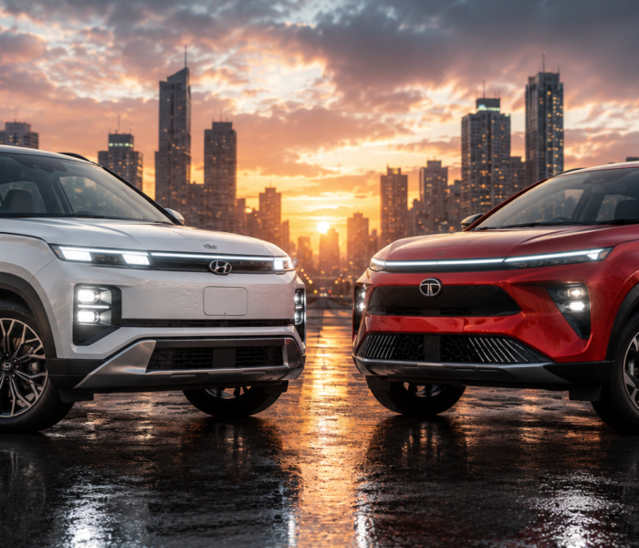 Hyundai Creta Electric vs Tata Curvv EV