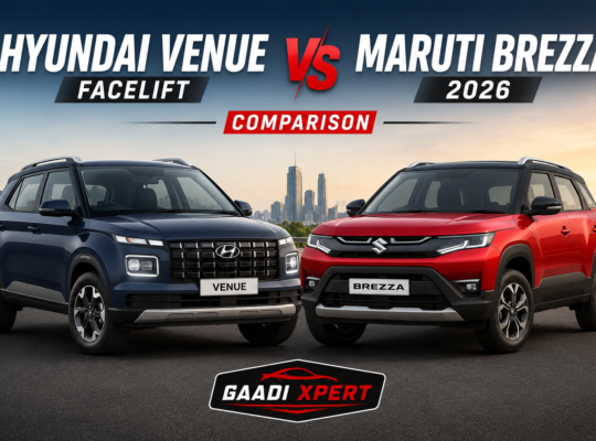 Hyundai Venue Facelift vs Maruti Brezza 2026