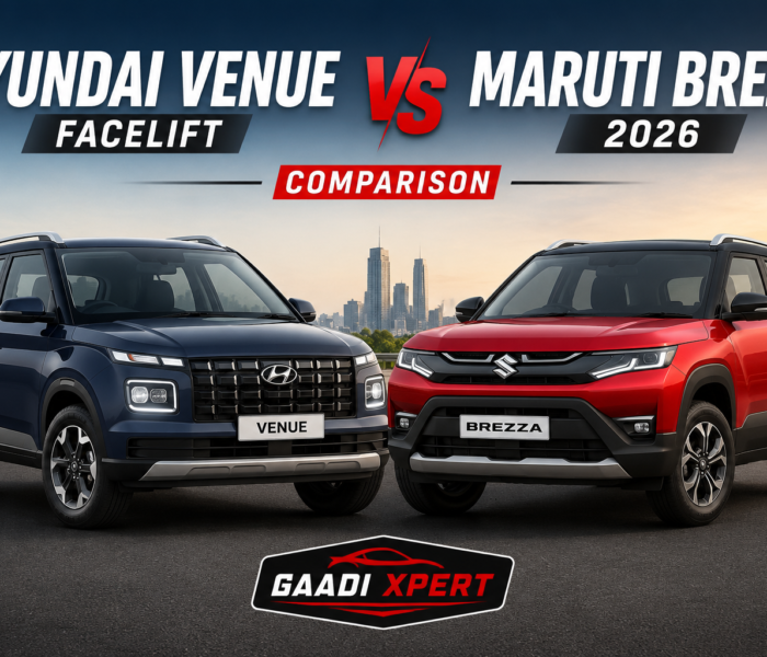 Hyundai Venue Facelift vs Maruti Brezza 2026