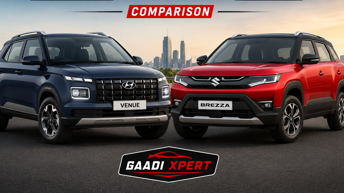 Hyundai Venue Facelift vs Maruti Brezza 2026