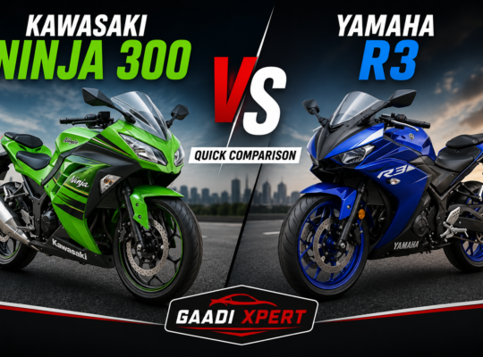 Kawasaki Ninja 300 vs Yamaha R3