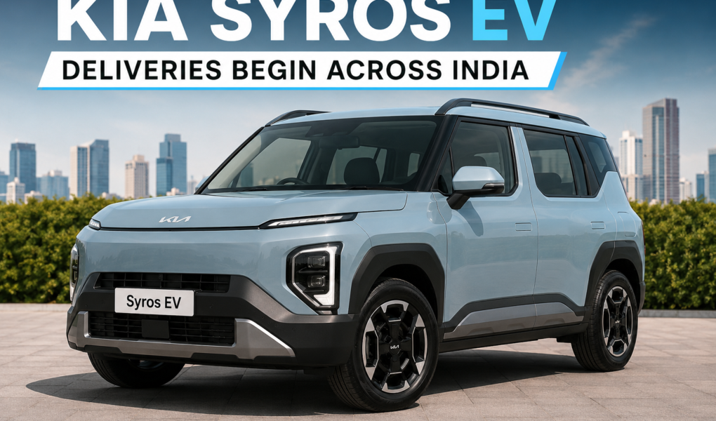 Kia Syros EV Deliveries Begin