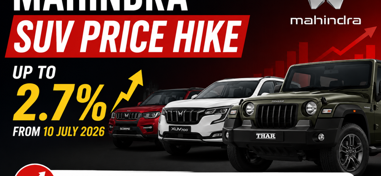 Mahindra SUV Price Hike 2026