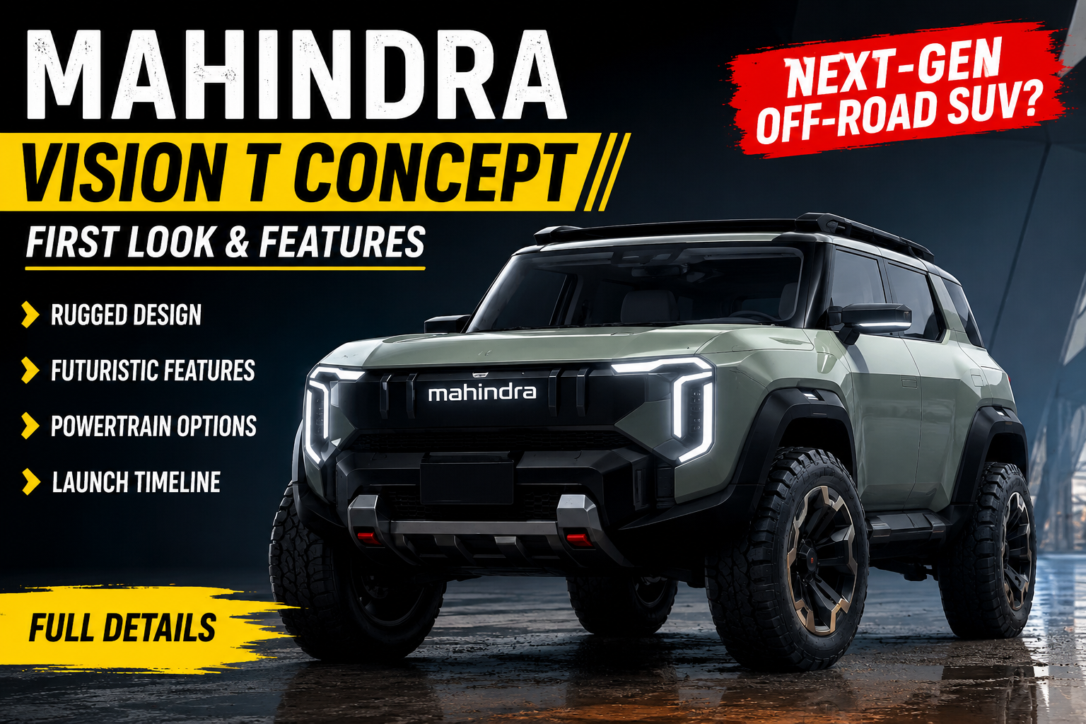 Mahindra Vision T Concept