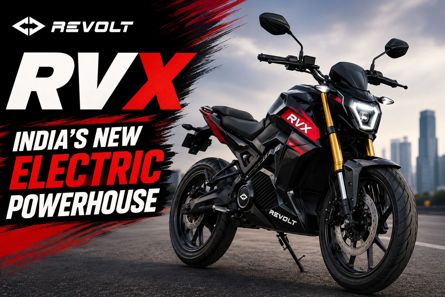 Revolt RVX Launched in India – Price, Range, Features & Specs