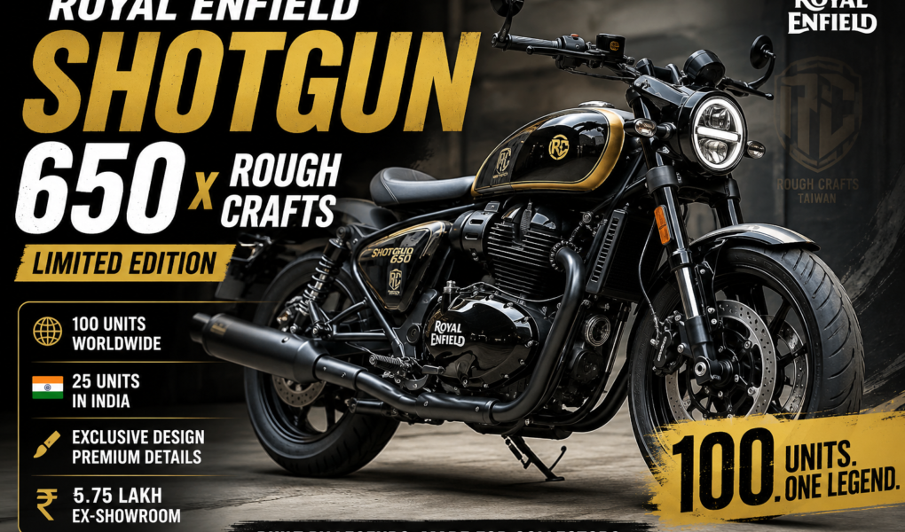 Royal Enfield Shotgun 650 x rough crafts edition