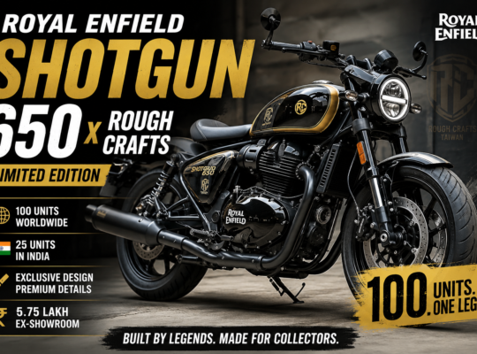 Royal Enfield Shotgun 650 x rough crafts edition