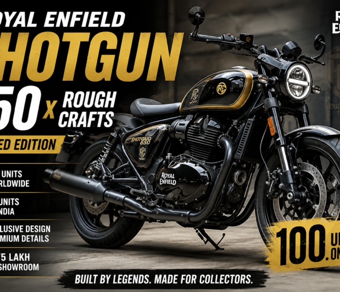 Royal Enfield Shotgun 650 x rough crafts edition