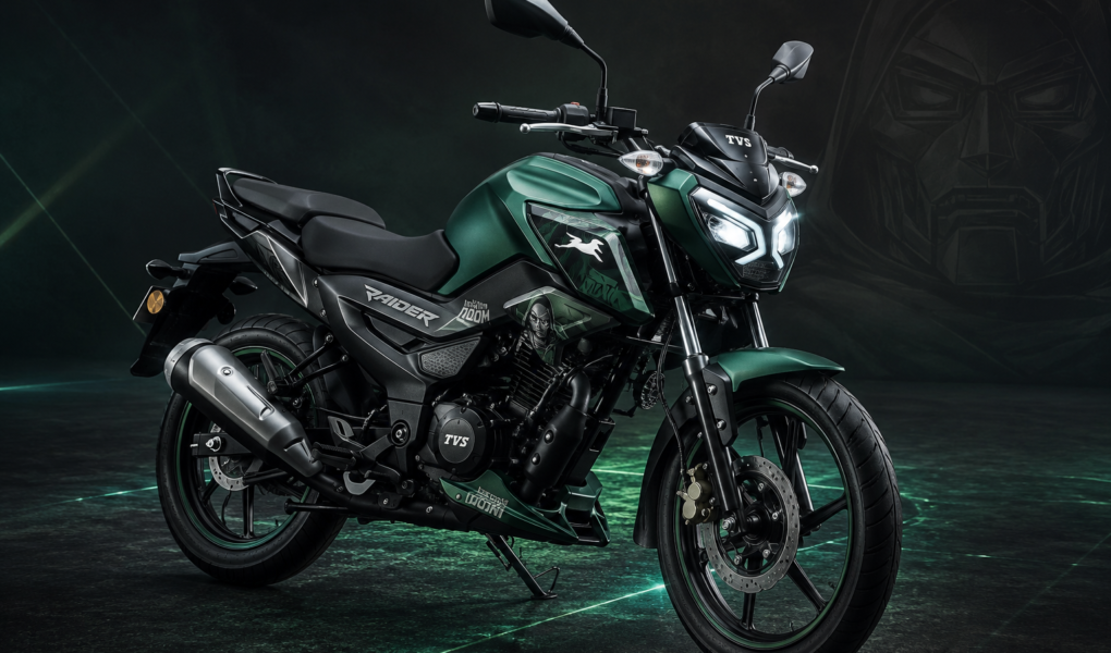 TVS Raider Doctor Doom Edition