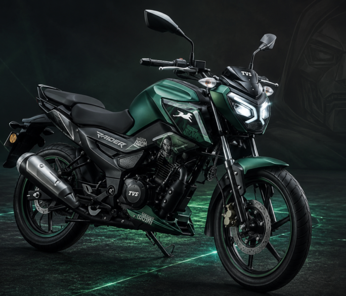 TVS Raider Doctor Doom Edition