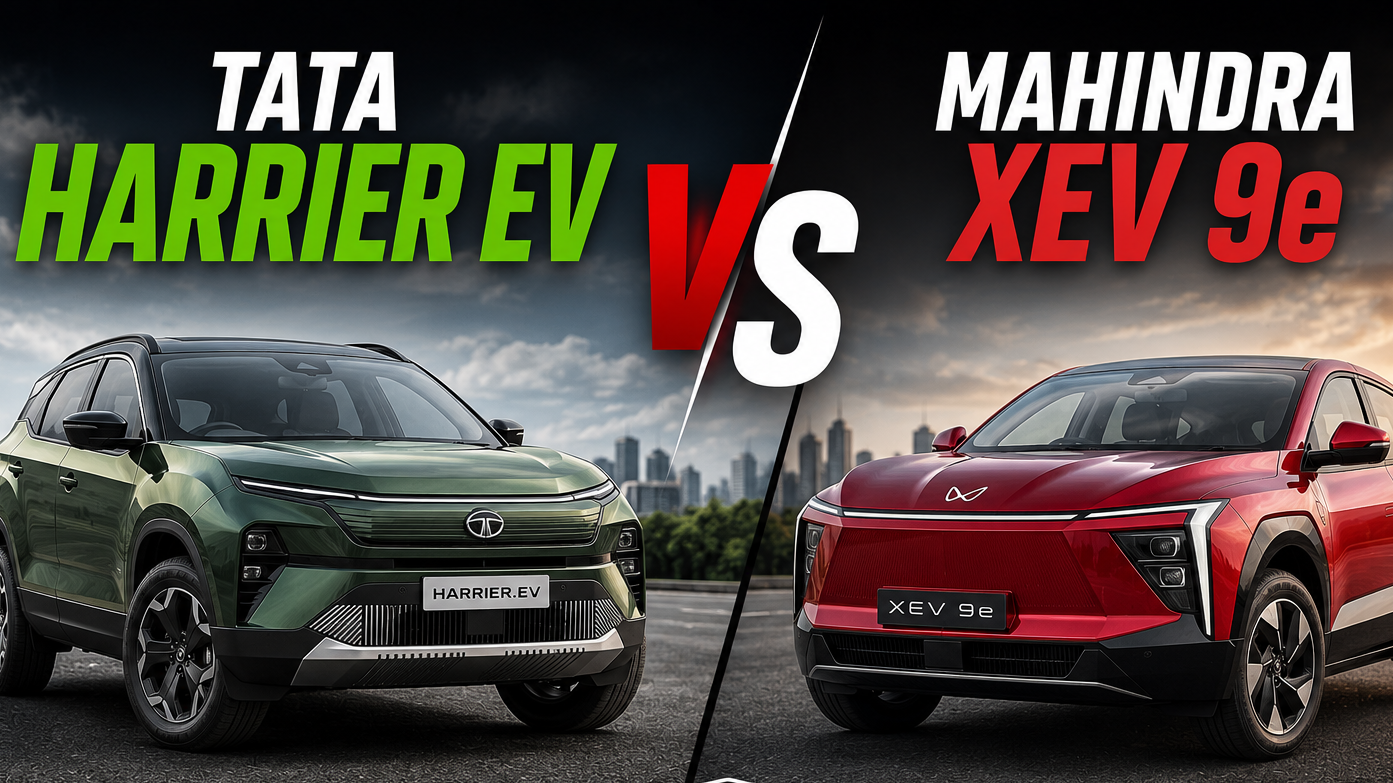 Tata Harrier EV vs Mahindra XEV 9e