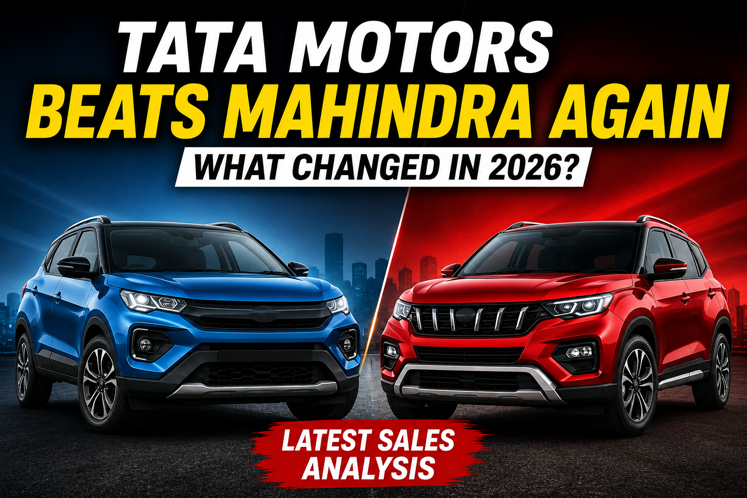 Tata Motors Beats Mahindra Again