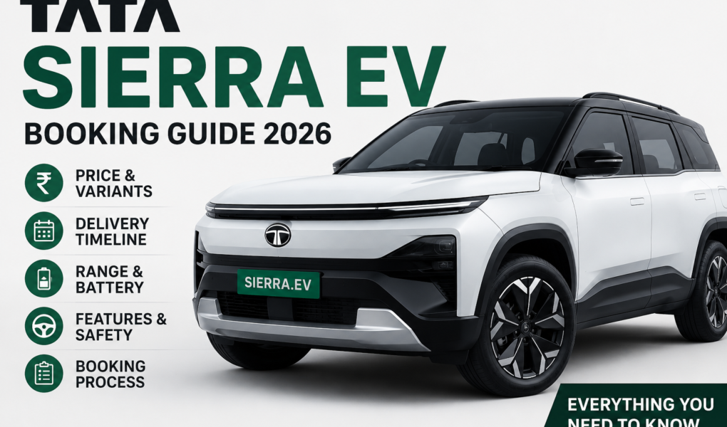 Tata Sierra EV Booking Guide