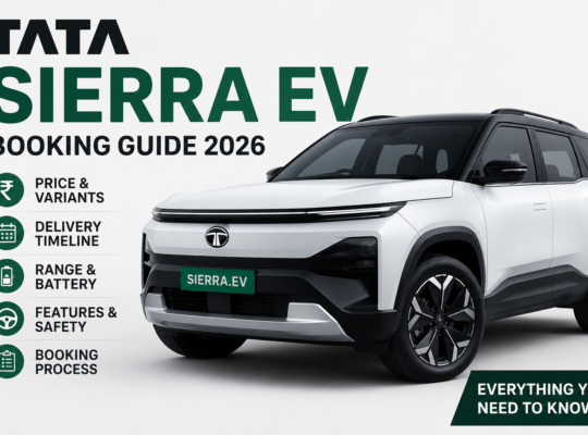 Tata Sierra EV Booking Guide