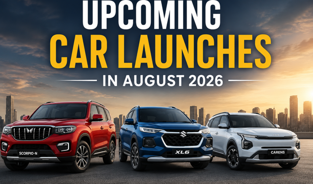 Upcoming Car Launches in August 2026