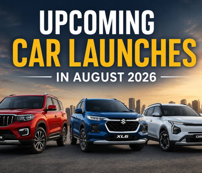 Upcoming Car Launches in August 2026