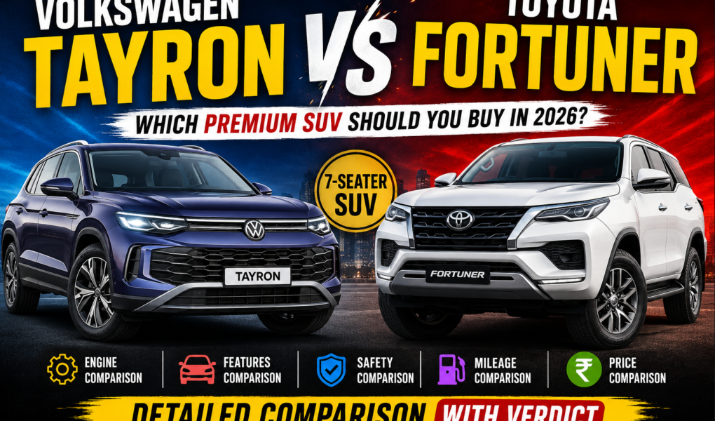 Volkswagen Tayron vs Toyota Fortuner