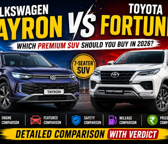 Volkswagen Tayron vs Toyota Fortuner