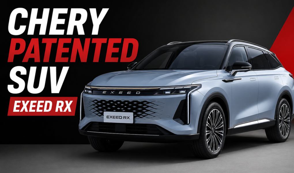 Chery Exeed RX India Patent
