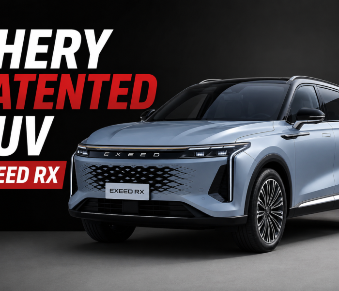 Chery Exeed RX India Patent