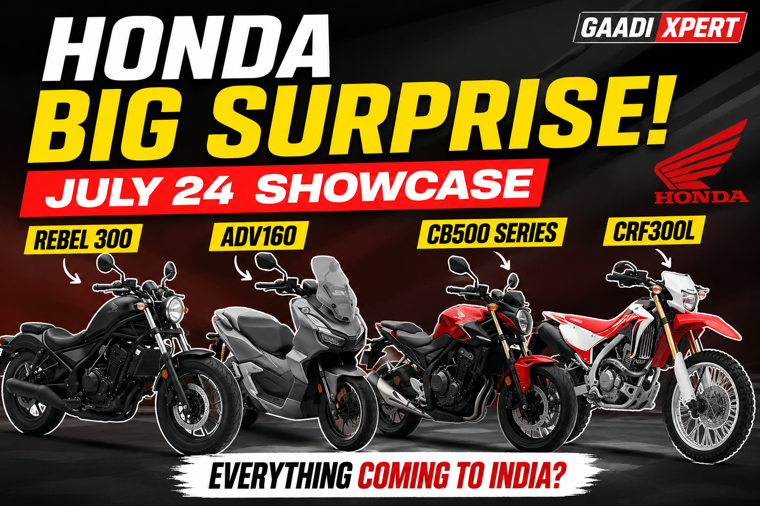 honda july 24 showcase