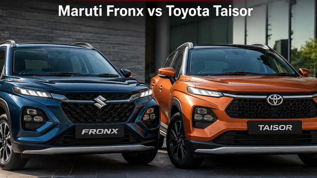 maruti fronx vs toyota taisor