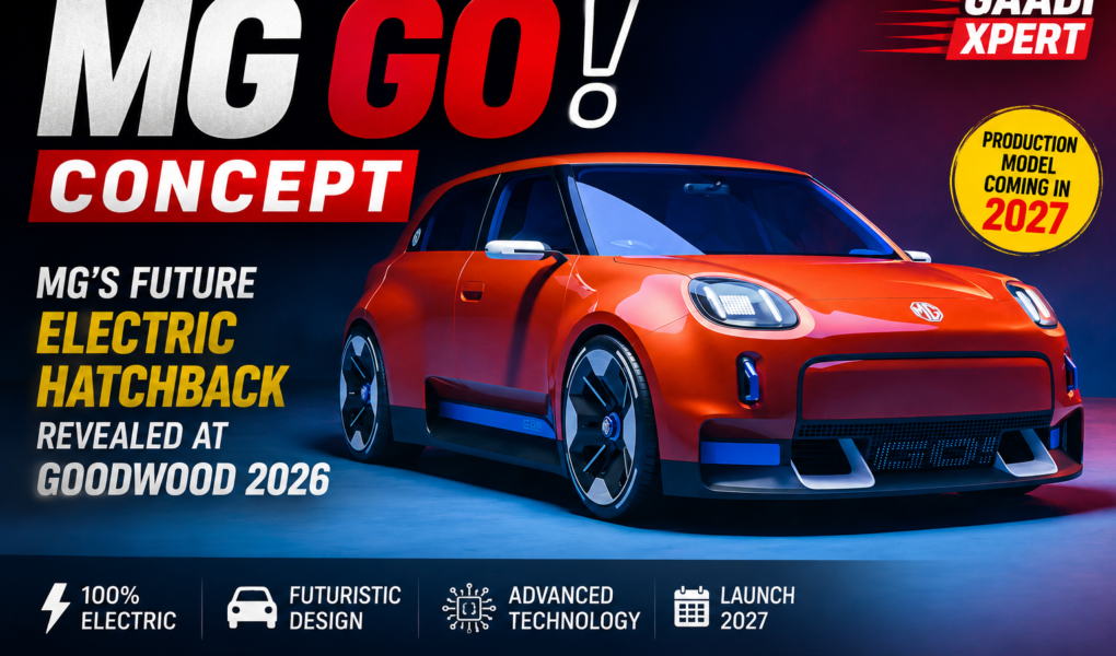 MG GO! Concept revealed at Goodwood Festival of Speed 2026