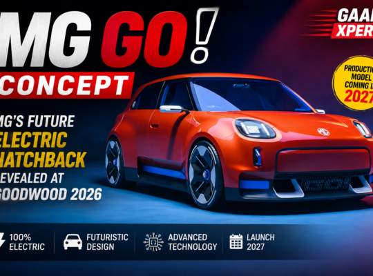 MG GO! Concept revealed at Goodwood Festival of Speed 2026