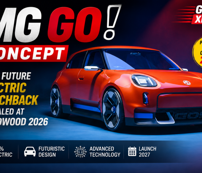 MG GO! Concept revealed at Goodwood Festival of Speed 2026