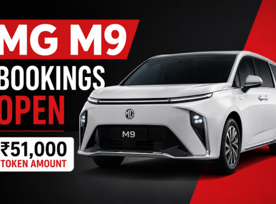 mg m9 bookings