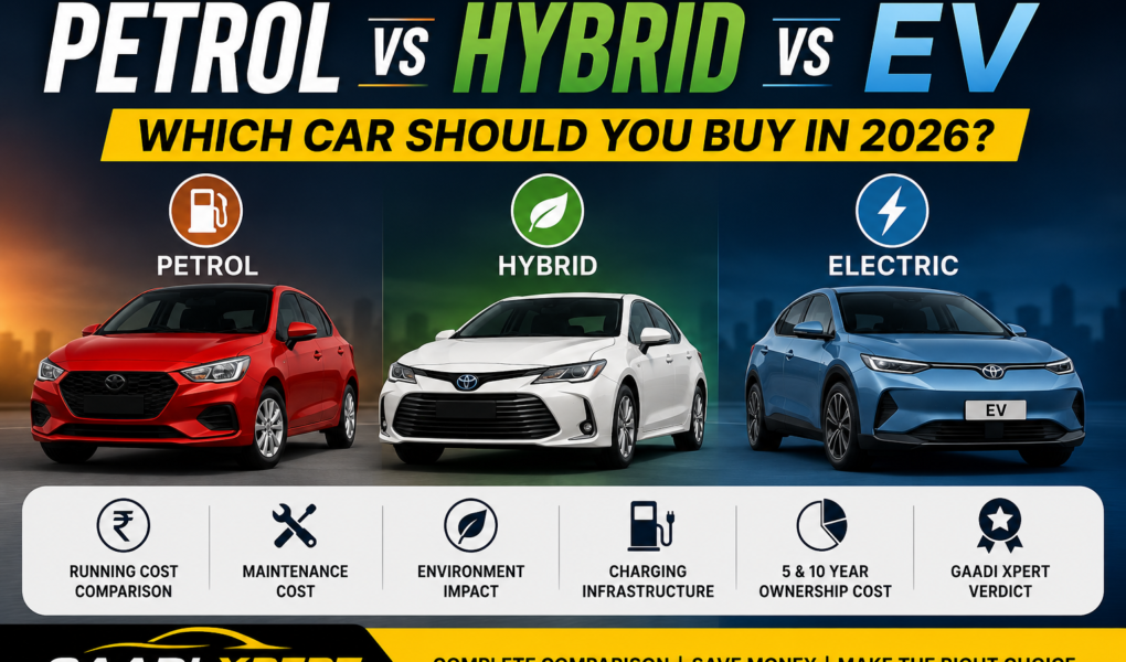 petrol vs hybrid vs ev