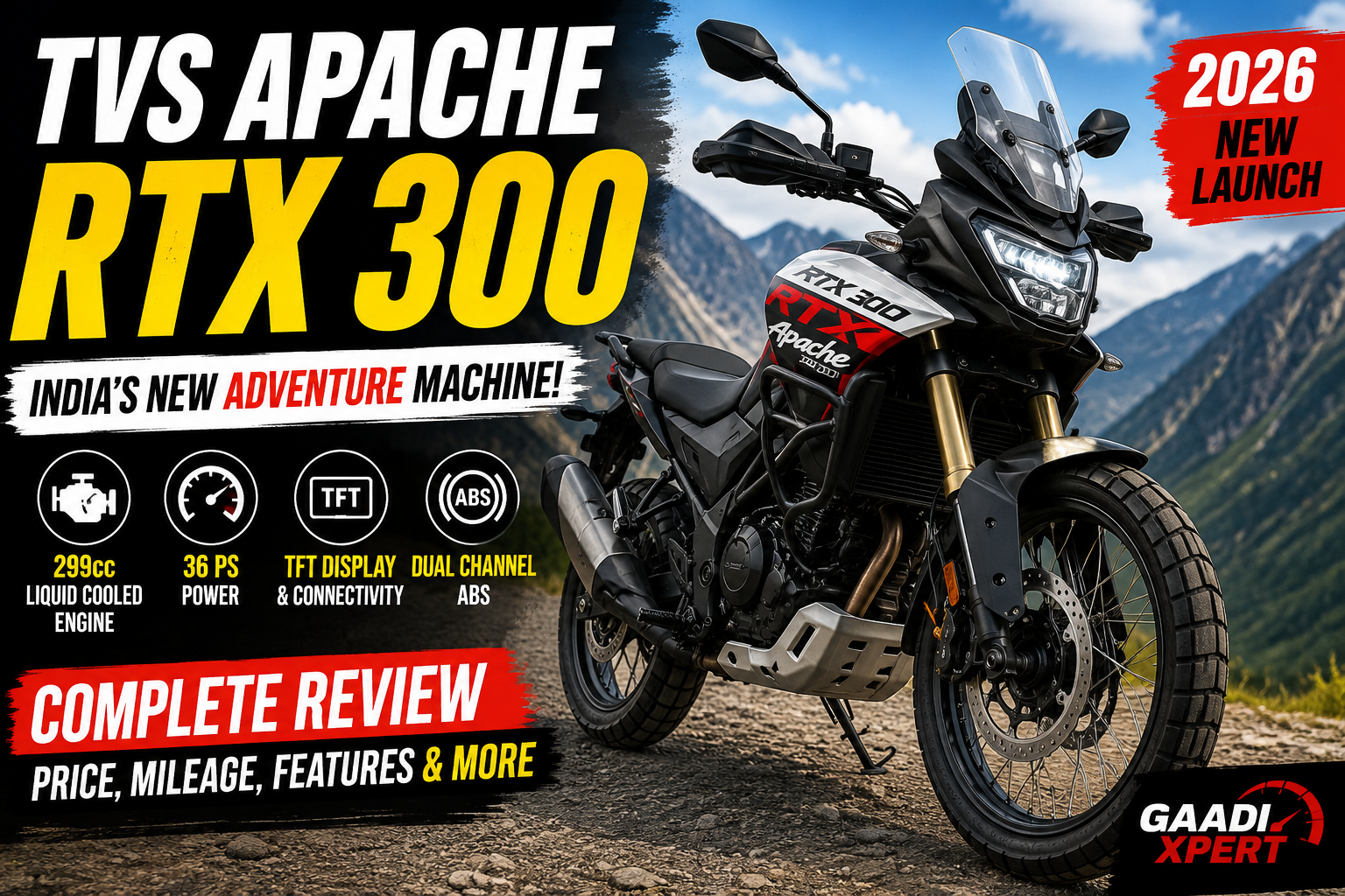 tvs apache rtx 300
