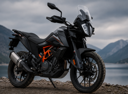 2026 KTM 390 Adventure Ebony Black