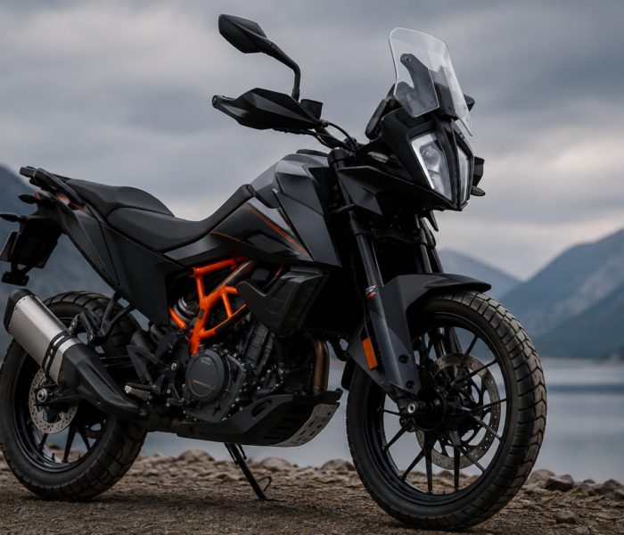 2026 KTM 390 Adventure Ebony Black