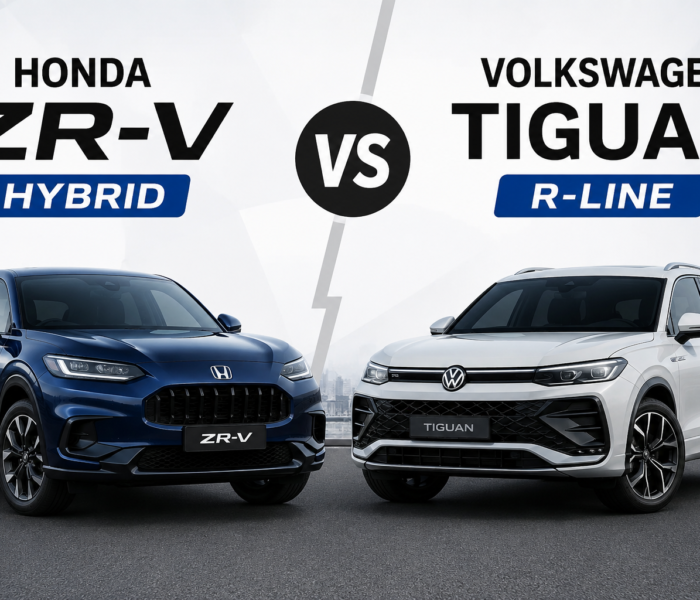 Honda ZR-V Hybrid vs Volkswagen Tiguan R-Line