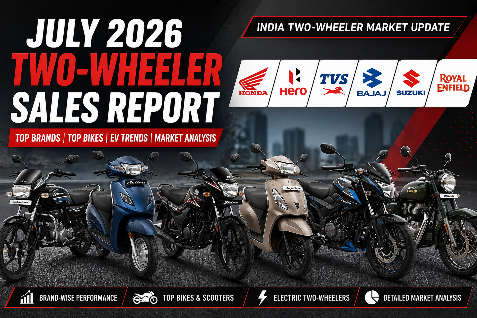 July 2026 Two-Wheeler Sales