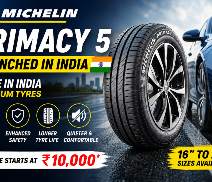 Michelin Primacy 5 Launched in India