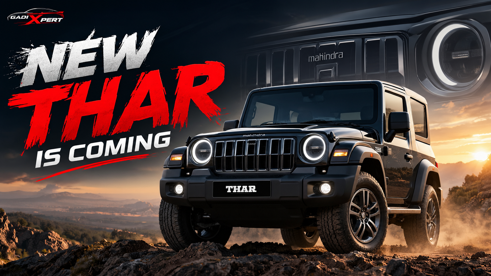 2026 Mahindra Thar facelift