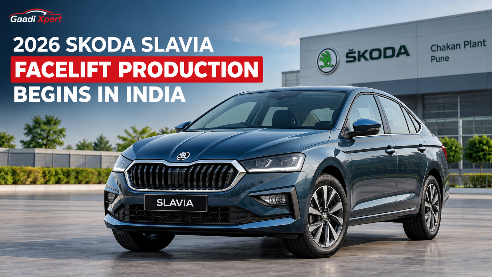 2026 Skoda Slavia Facelift